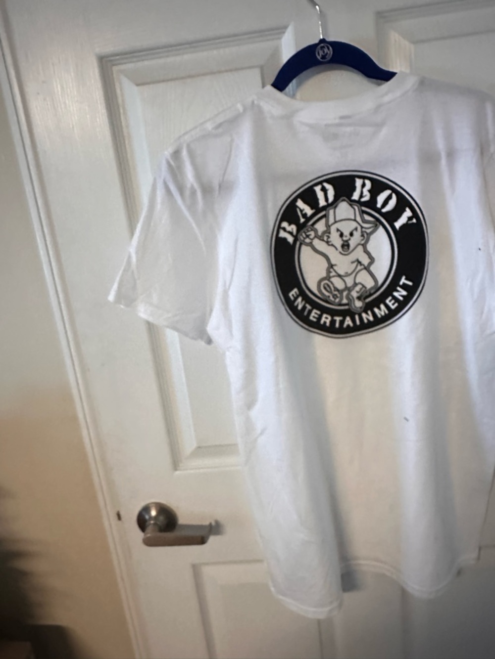Bad Boy Entertainment White Graphic Tee